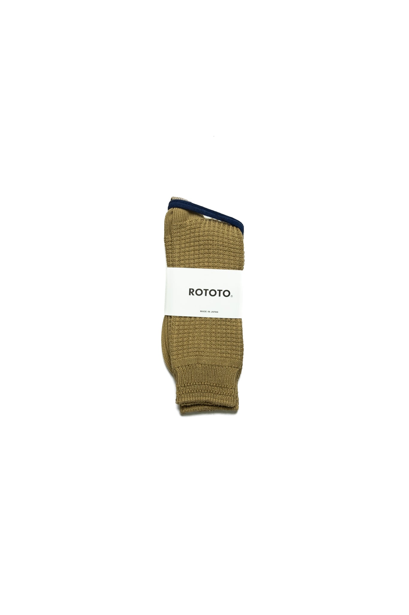 Cotton Waffle Crew Socks