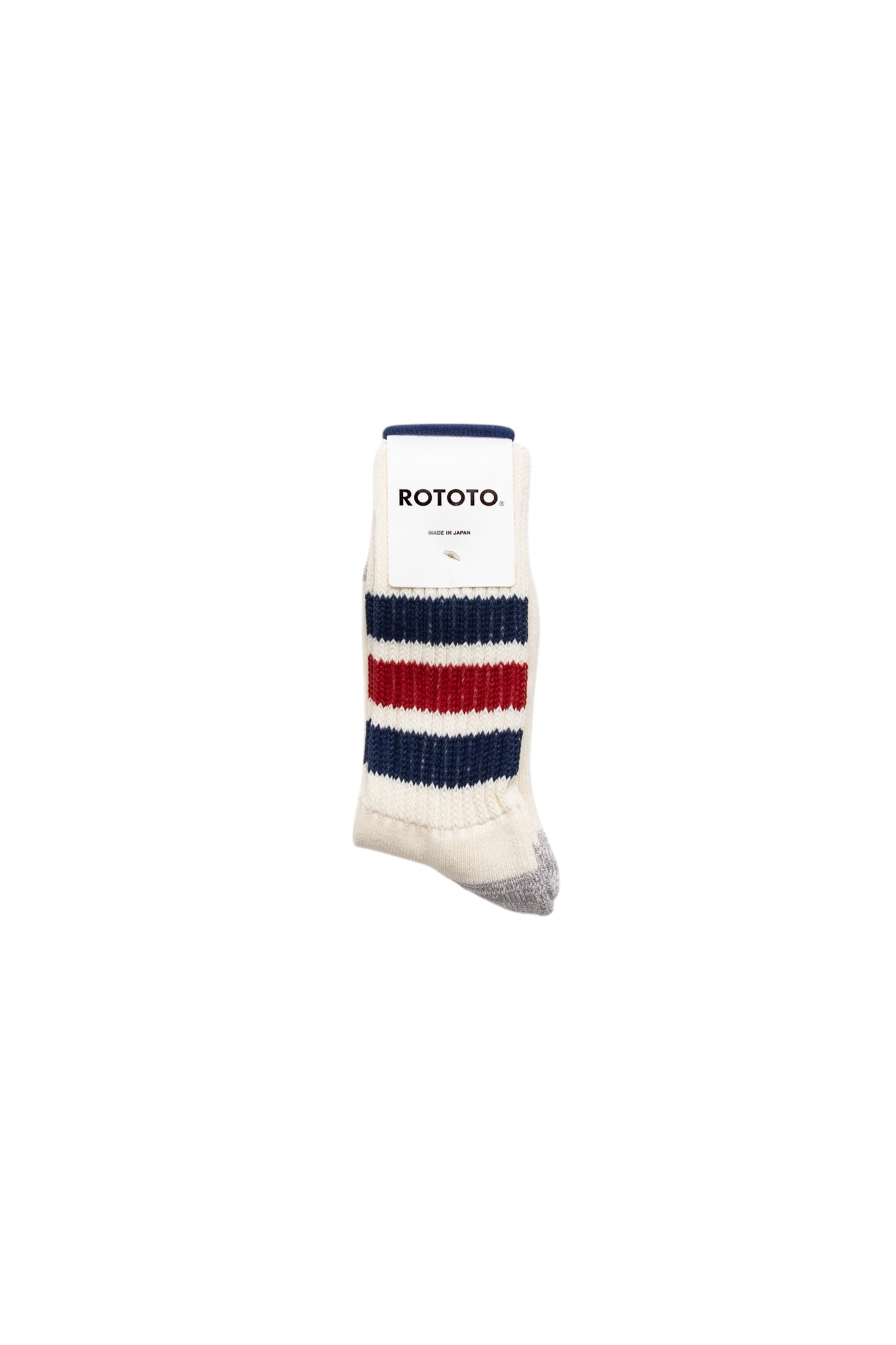 Coarse Ribbed Old School Crew Socks