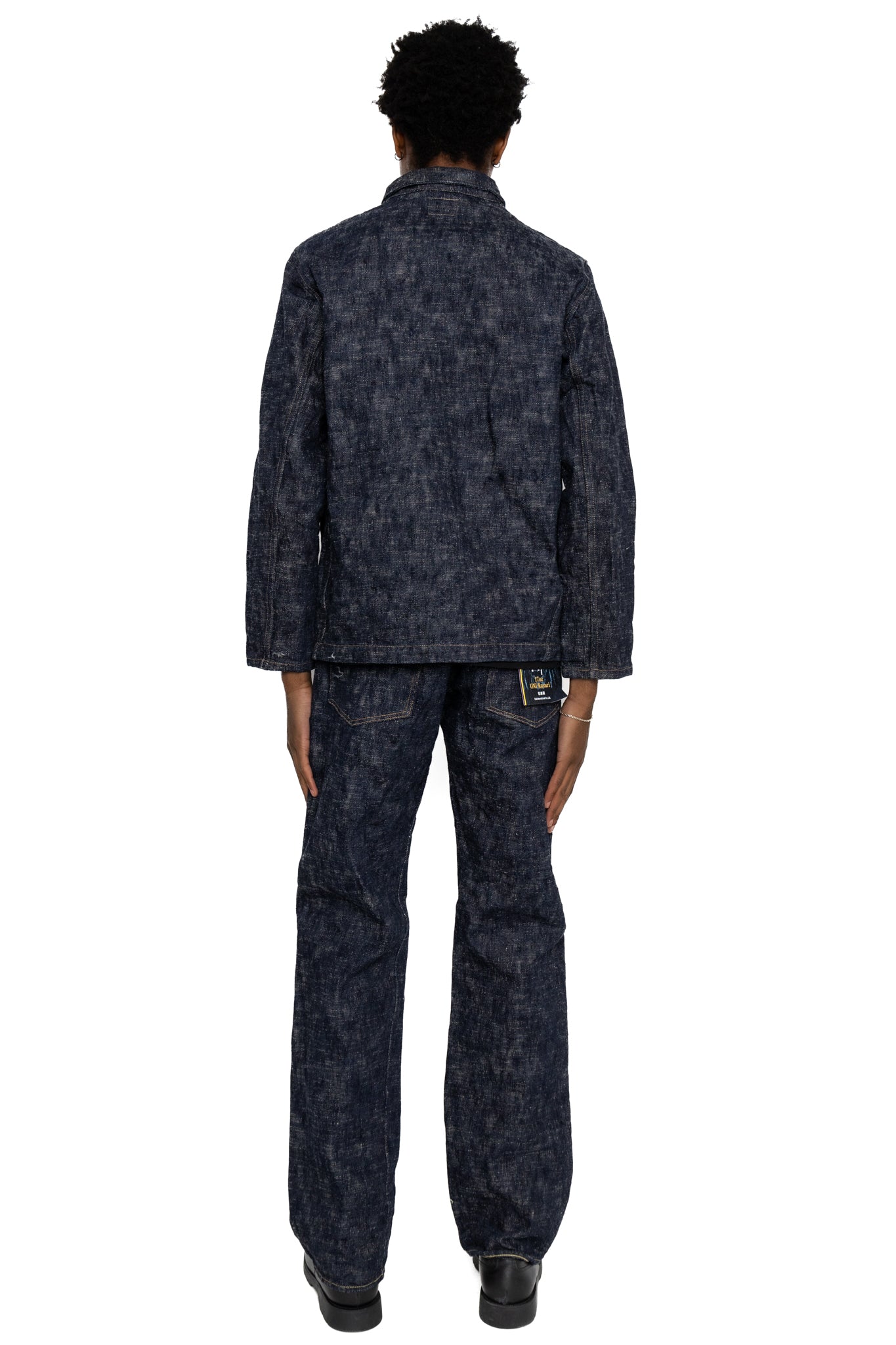 03502-Kasuri 17oz ONI Kasuri Denim Coverall