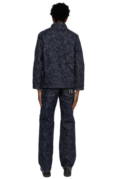 03502-Kasuri 17oz ONI Kasuri Denim Coverall