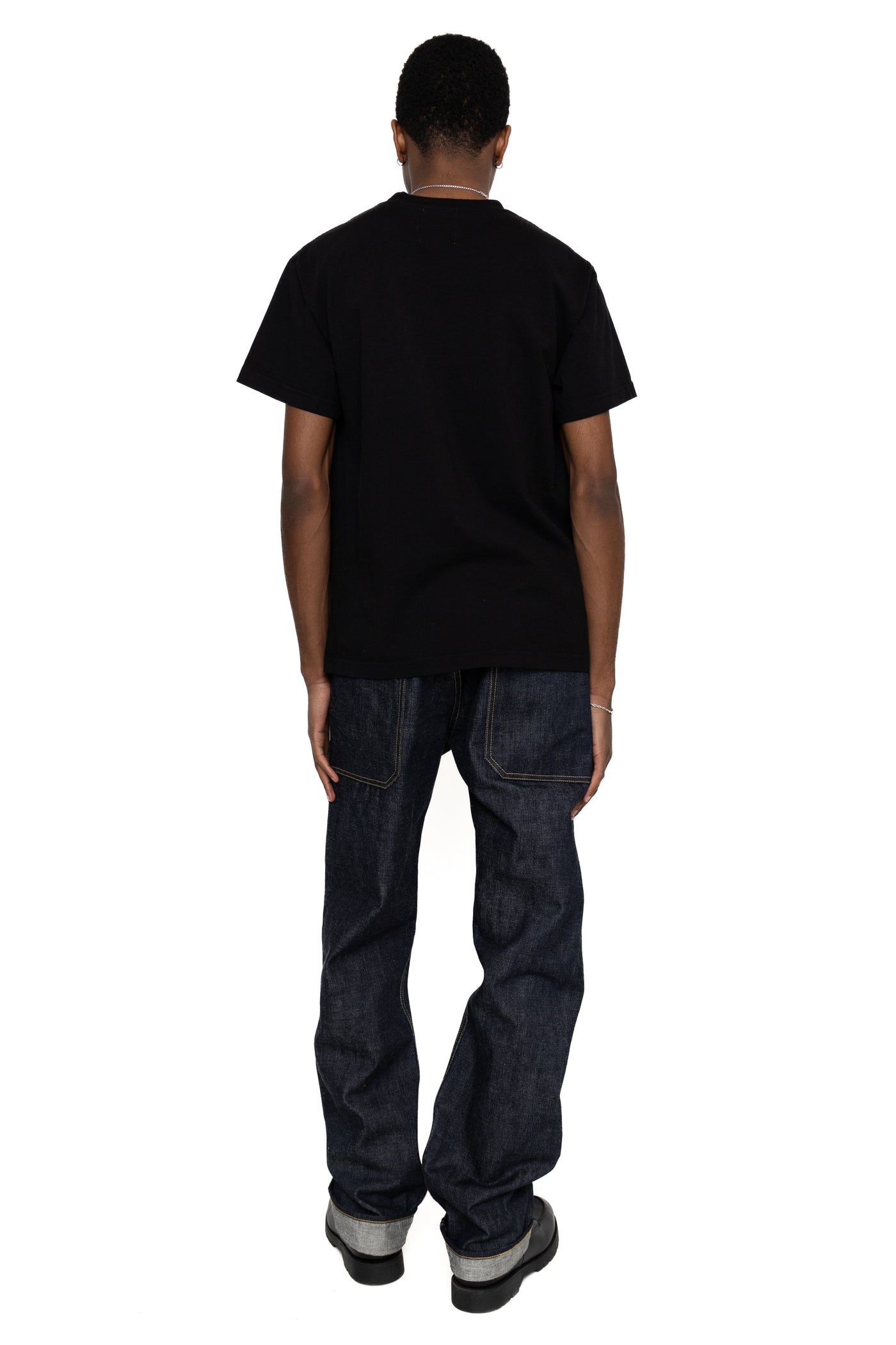 Fall Leaf R Pants 14oz Denim