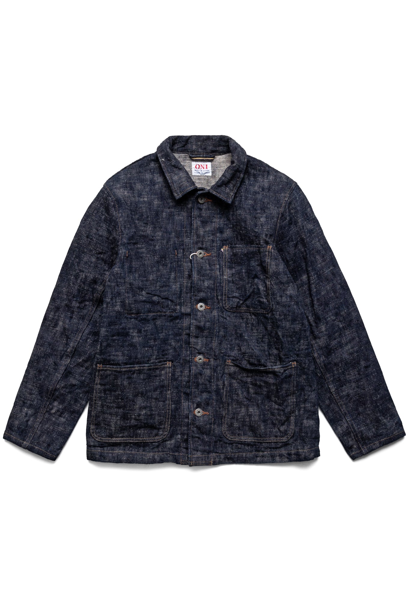 03502-Kasuri 17oz ONI Kasuri Denim Coverall