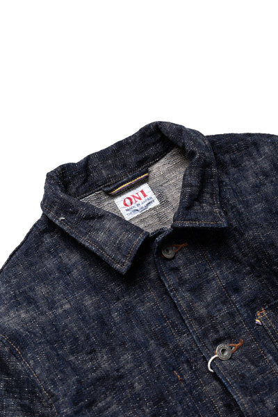 03502-Kasuri 17oz ONI Kasuri Denim Coverall