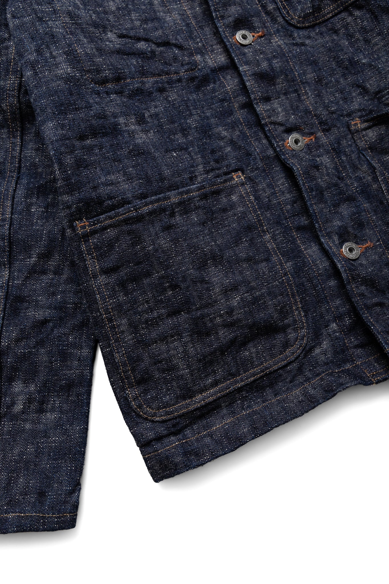 03502-Kasuri 17oz ONI Kasuri Denim Coverall