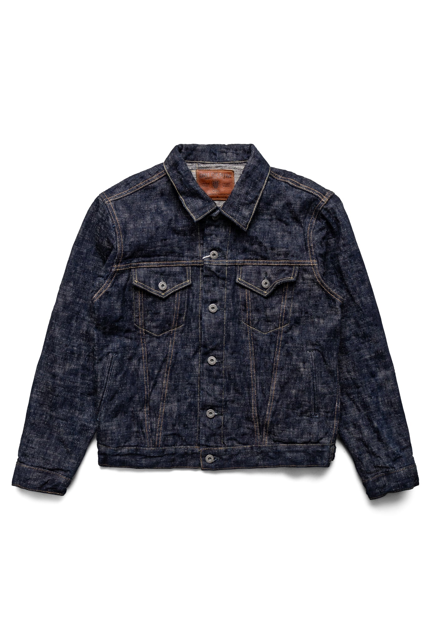 02527P-Kasuri 17oz Kasuri Selvedge Denim Type lll Jacket