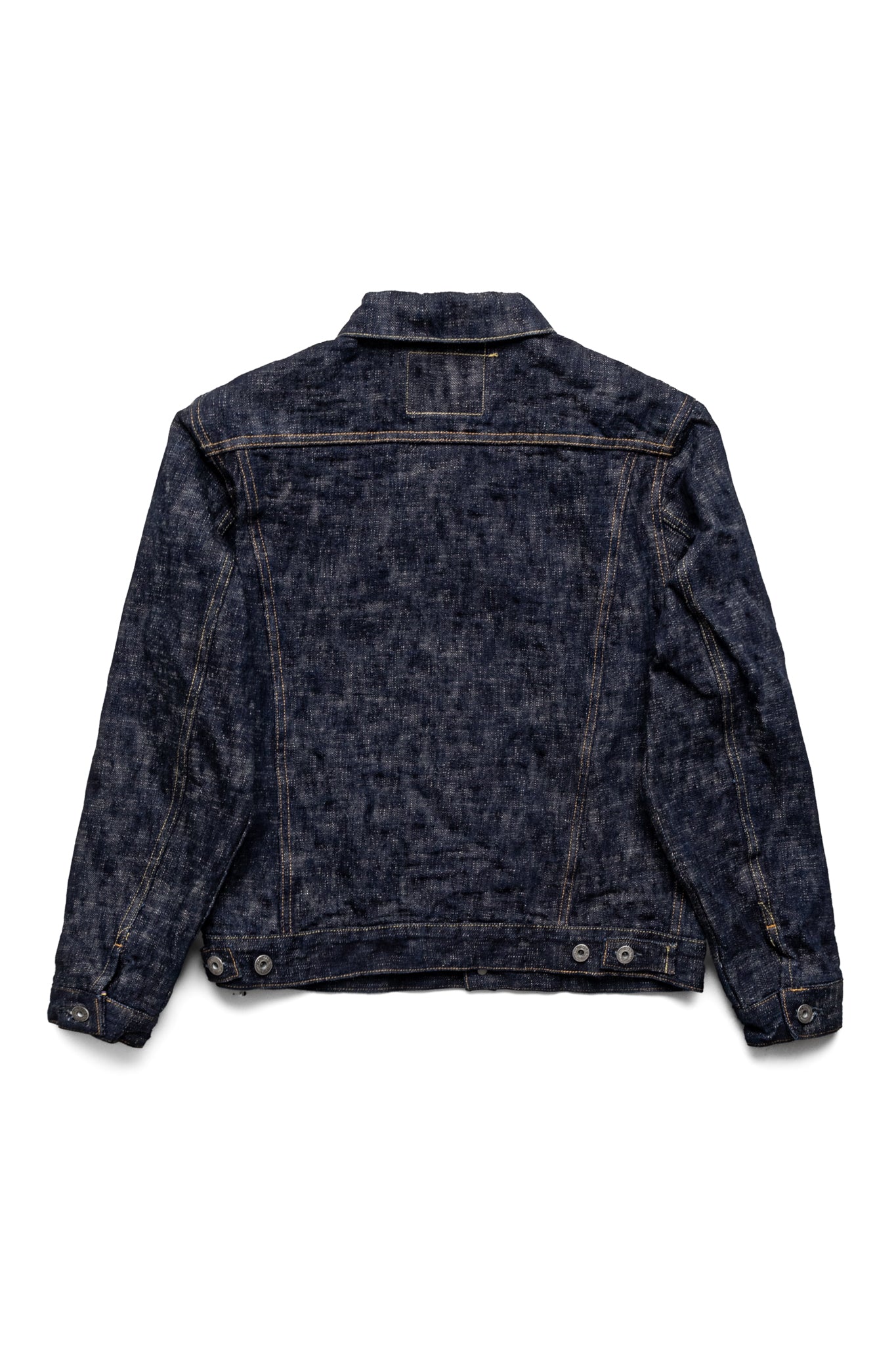 02527P-Kasuri 17oz Kasuri Selvedge Denim Type lll Jacket