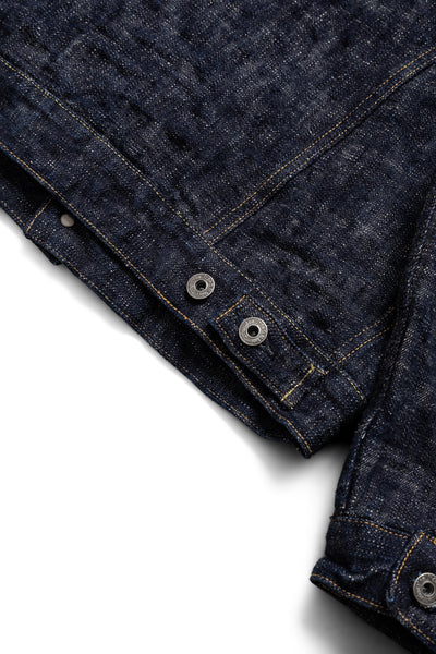 02527P-Kasuri 17oz Kasuri Selvedge Denim Type lll Jacket