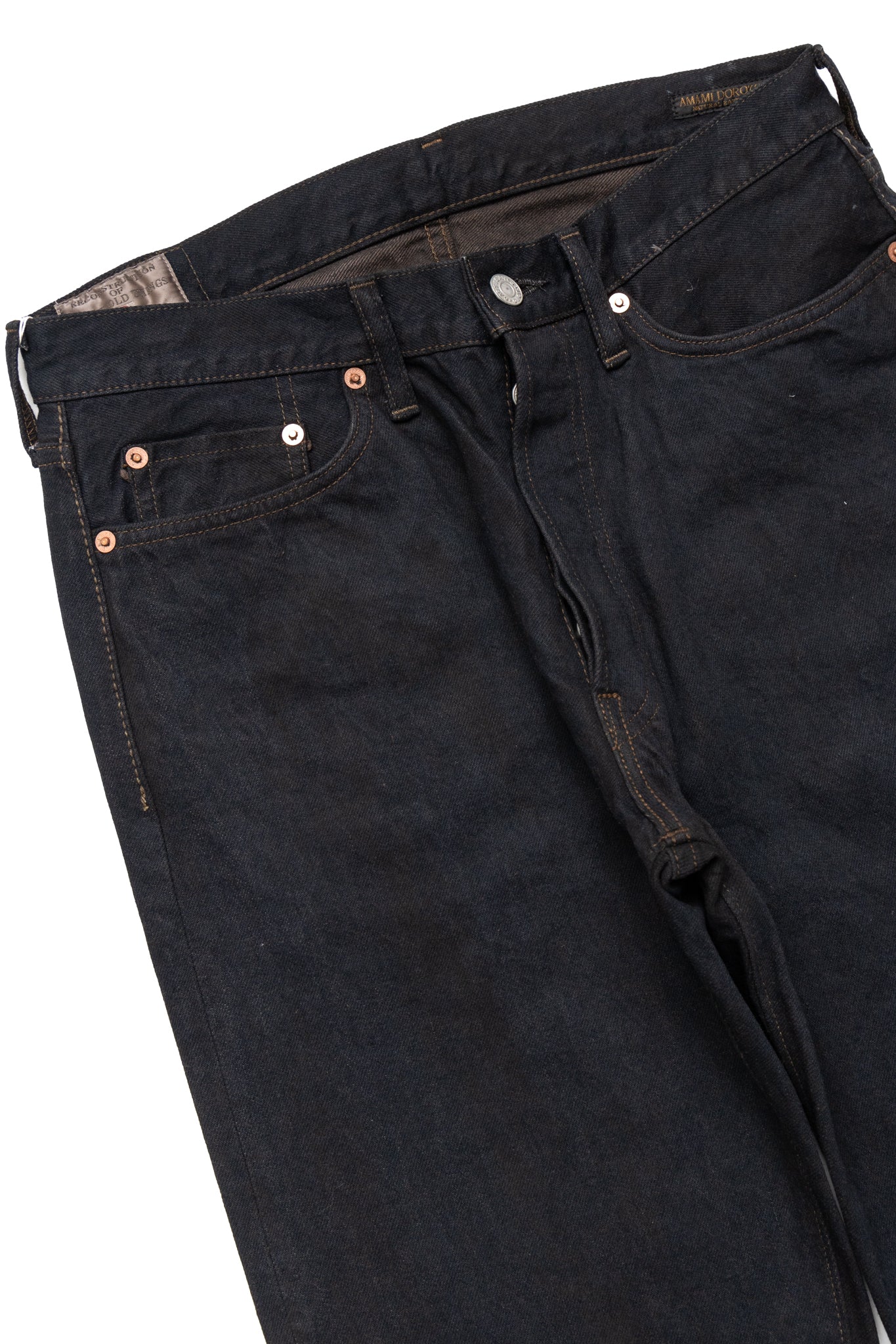 SD-800S-DORO Mud Over-Dyed Natural Indigo Tapered Fit - Blue in Green Exclusive