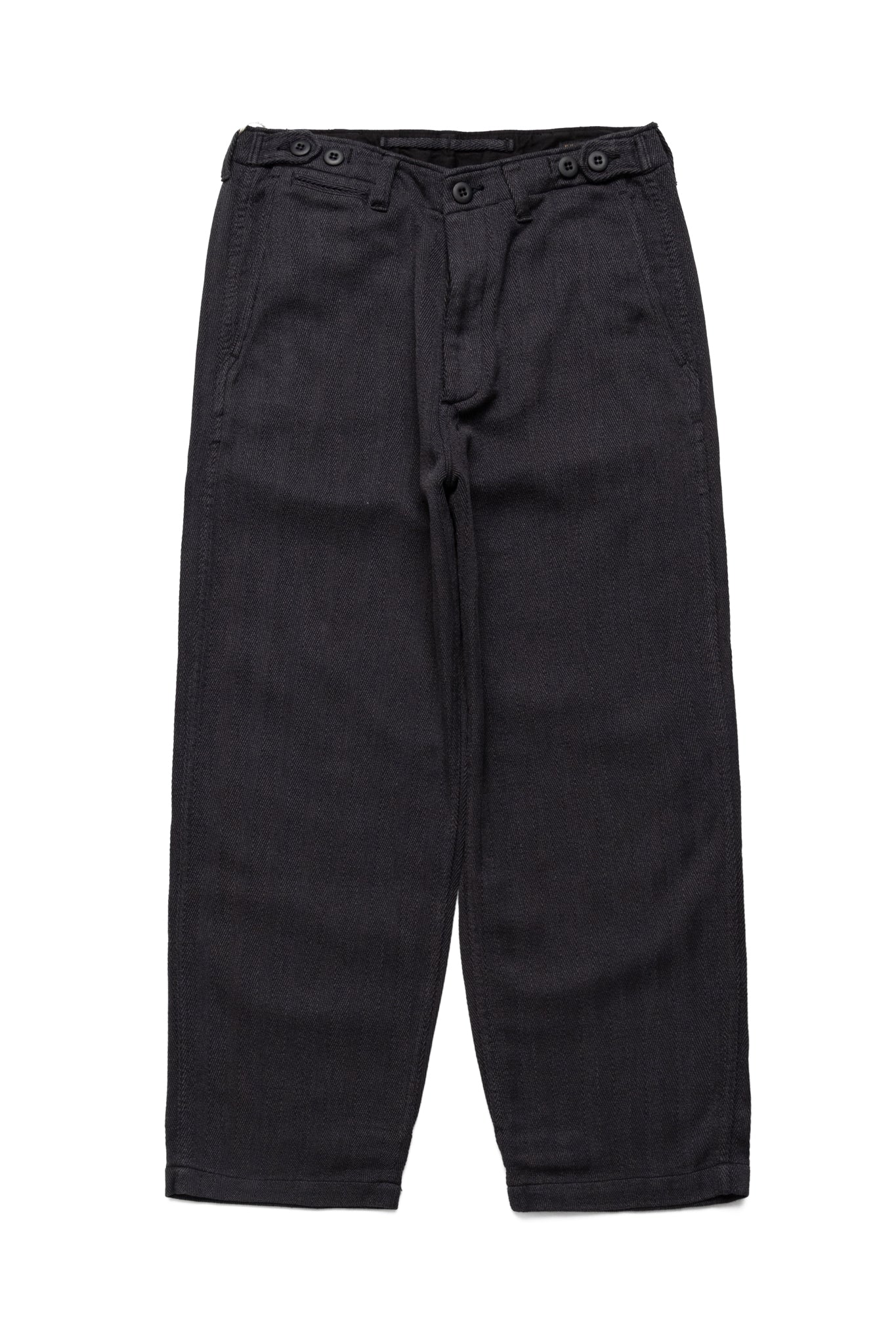 M43 Field Trousers Cotton Herringbone - Charcoal Grey (Blue in Green Exclusive)