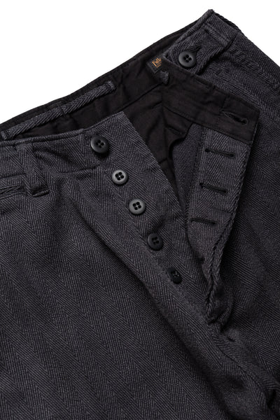 M43 Field Trousers Cotton Herringbone - Charcoal Grey (Blue in Green Exclusive)