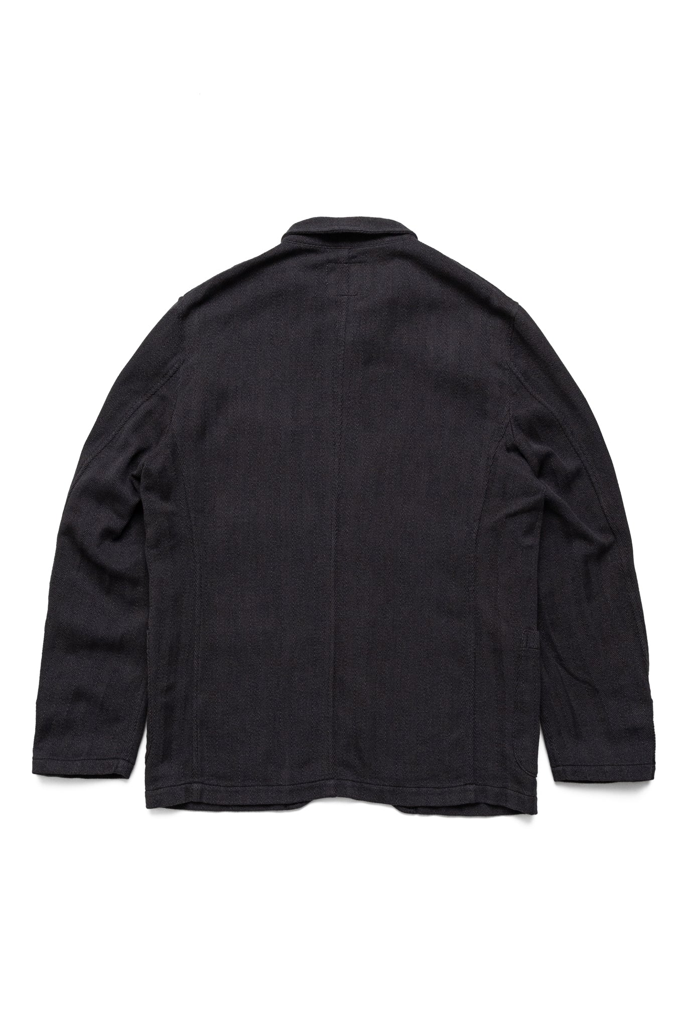 2007-BIG Cotton Herringbone Jacket - Charcoal Grey (Blue in Green Exclusive)