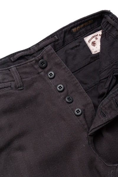 M43 Field Trousers Cotton Herringbone - Dark Brown (Blue in Green Exclusive)