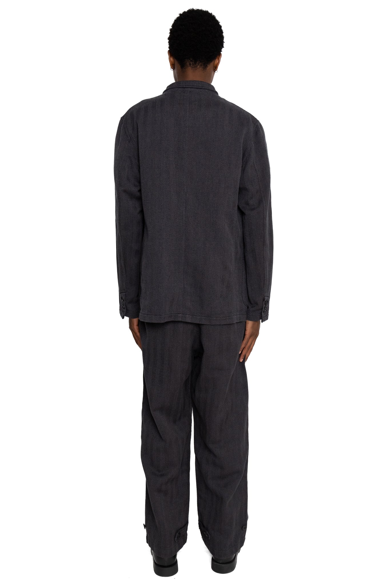 M43 Field Trousers Cotton Herringbone - Charcoal Grey (Blue in Green Exclusive)