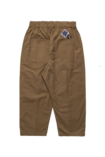 Combed Burberry Cotton EASY-BEACH-GO Pants - Beige