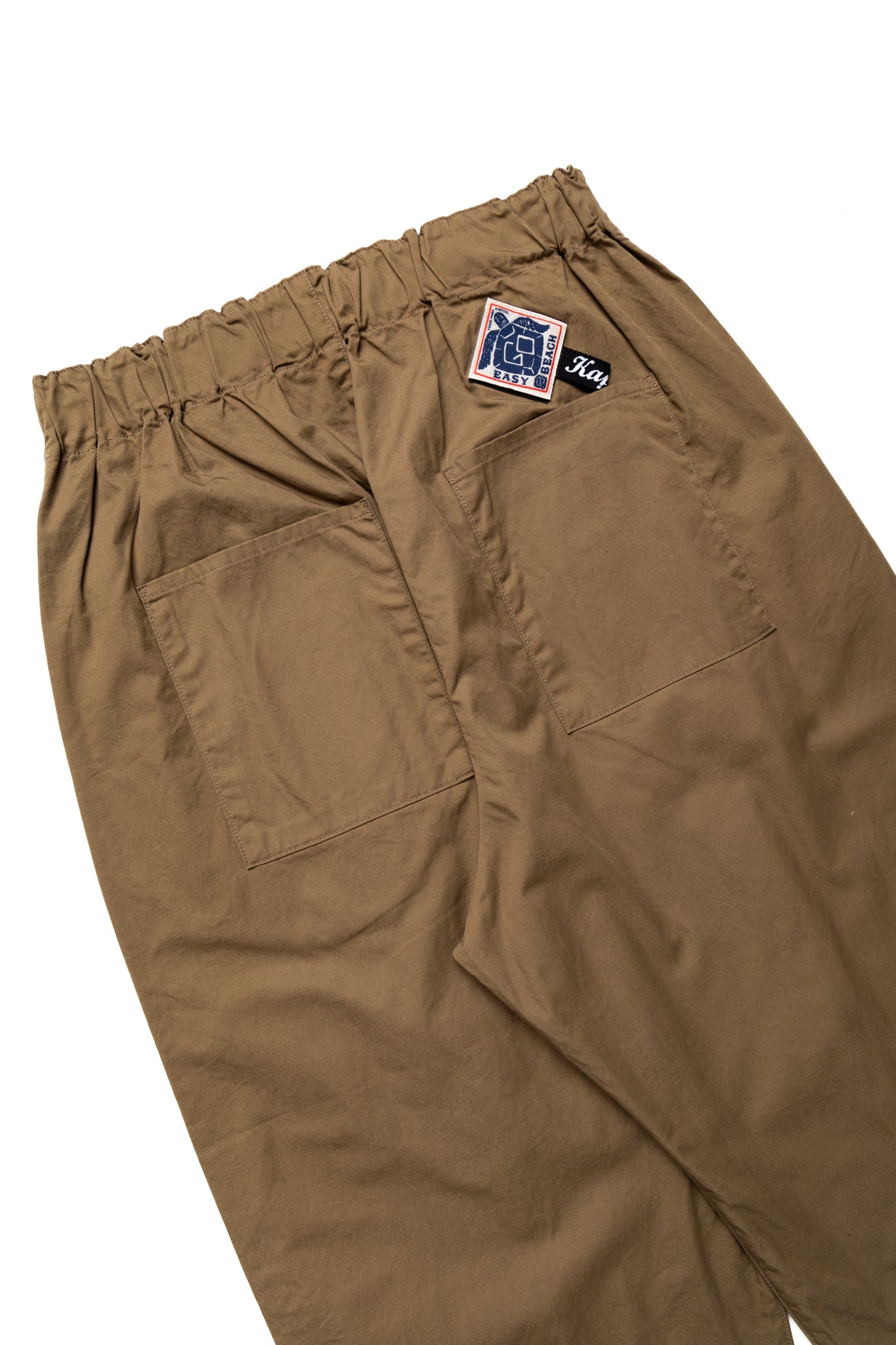 Combed Burberry Cotton EASY-BEACH-GO Pants - Beige