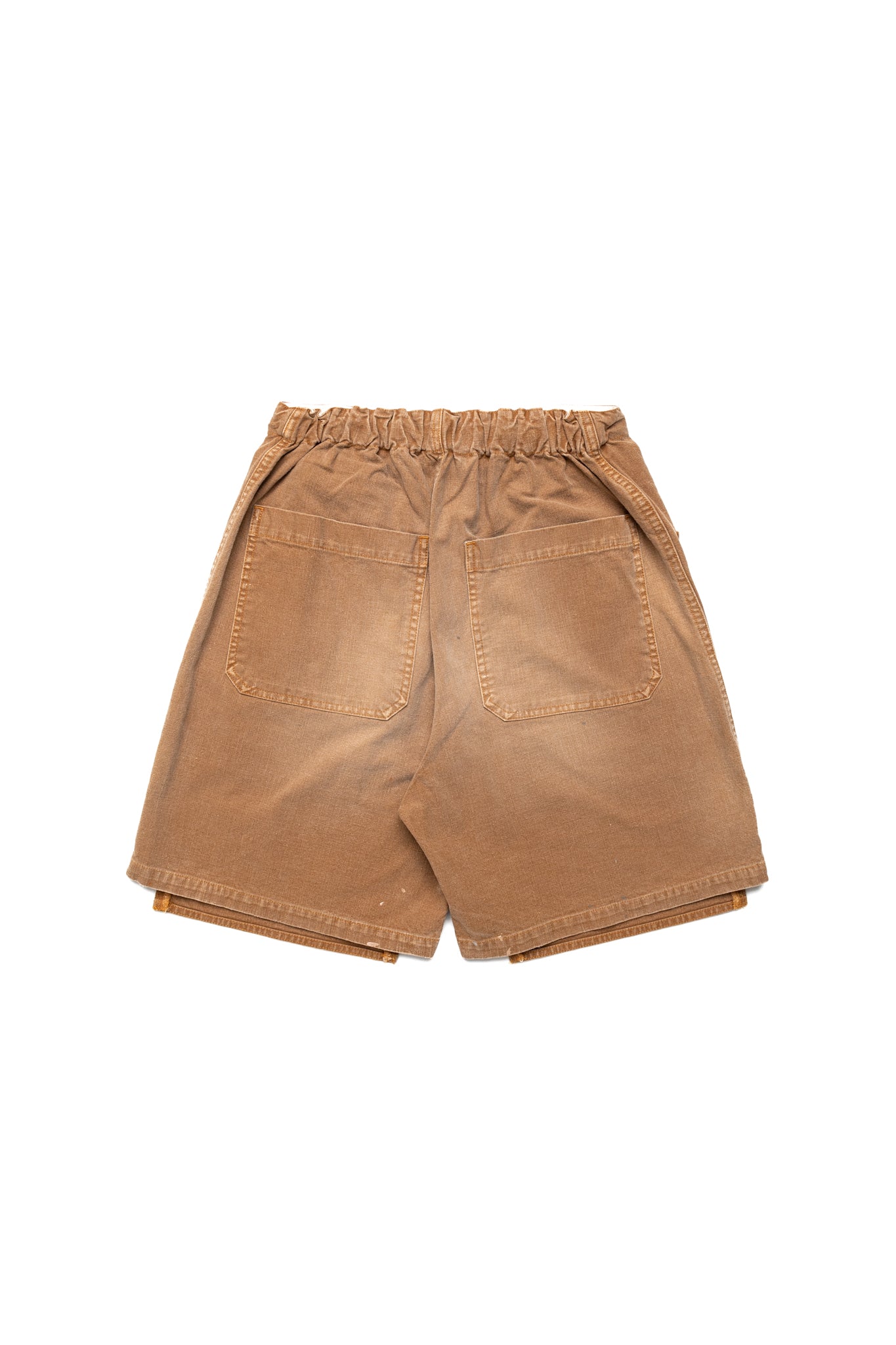 Canvas W-Knee EASY Shorts (FARMER Remake) - Gold