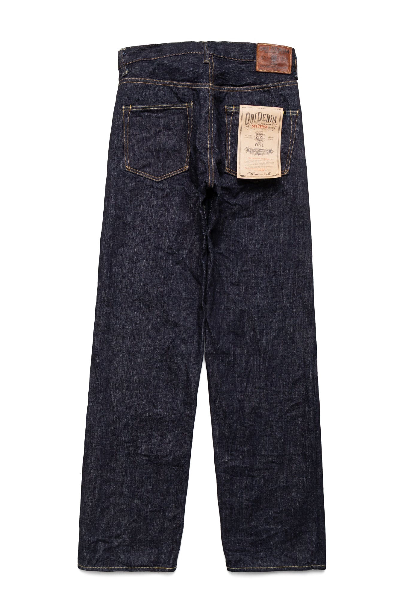 ONI-200 Wide Straight 15oz Low Tension Denim