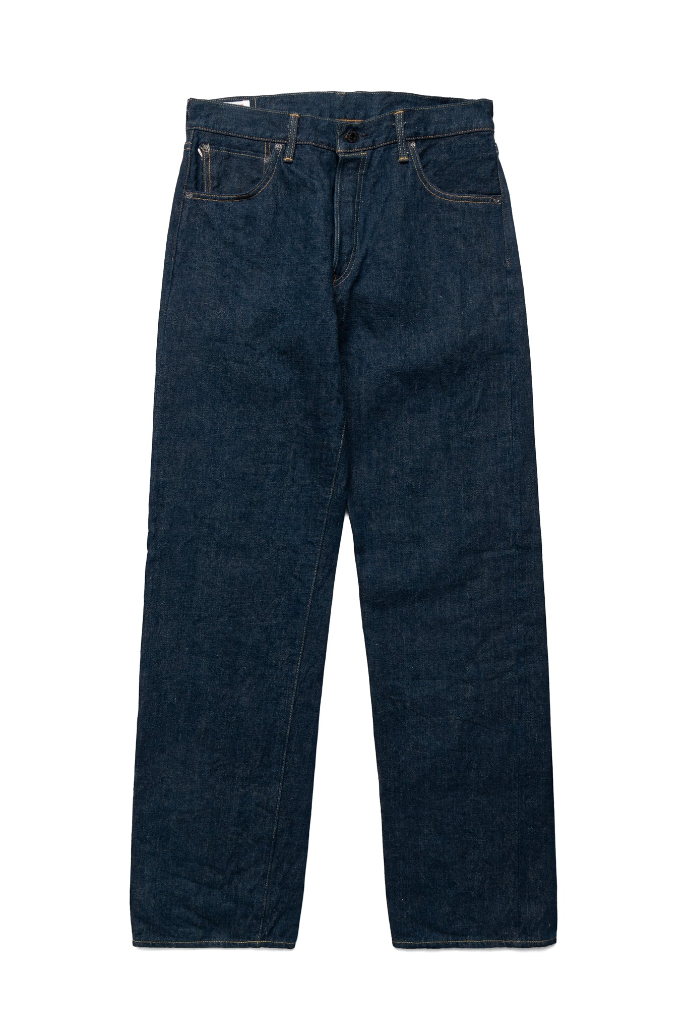 295-Ishikawadai 15oz Cinch back Loose Straight