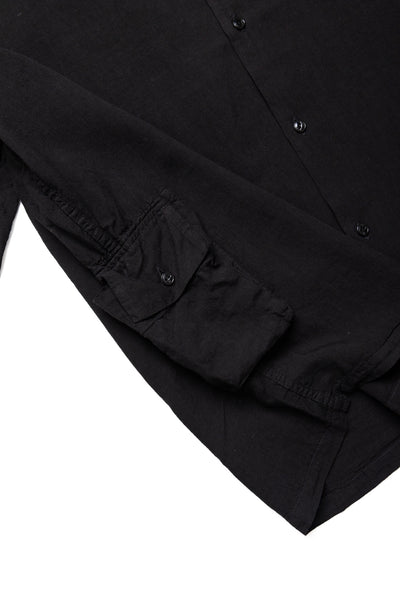 Soft Linen HUNTING NAM Aloha Shirt - Black