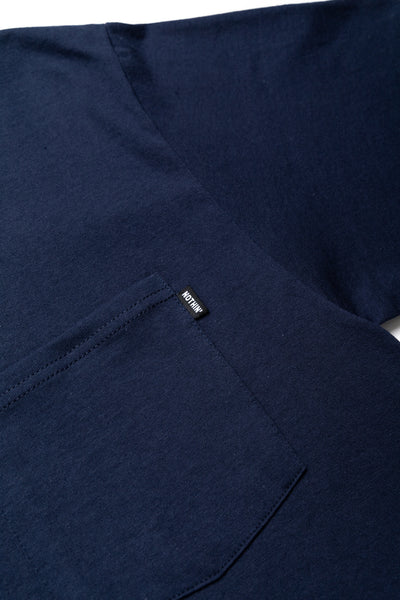 Make It Last Pocket Tee - Dark Navy