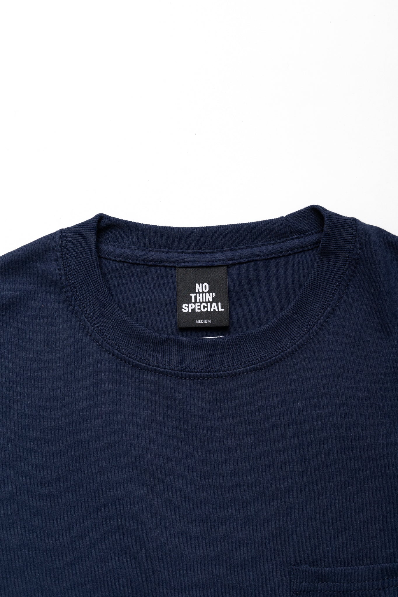 Make It Last Pocket Tee - Dark Navy