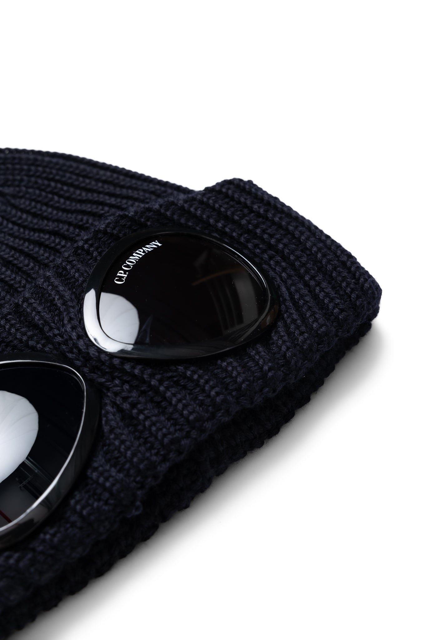 Extra Fine Merino Wool Goggle Beanie - Total Eclipse