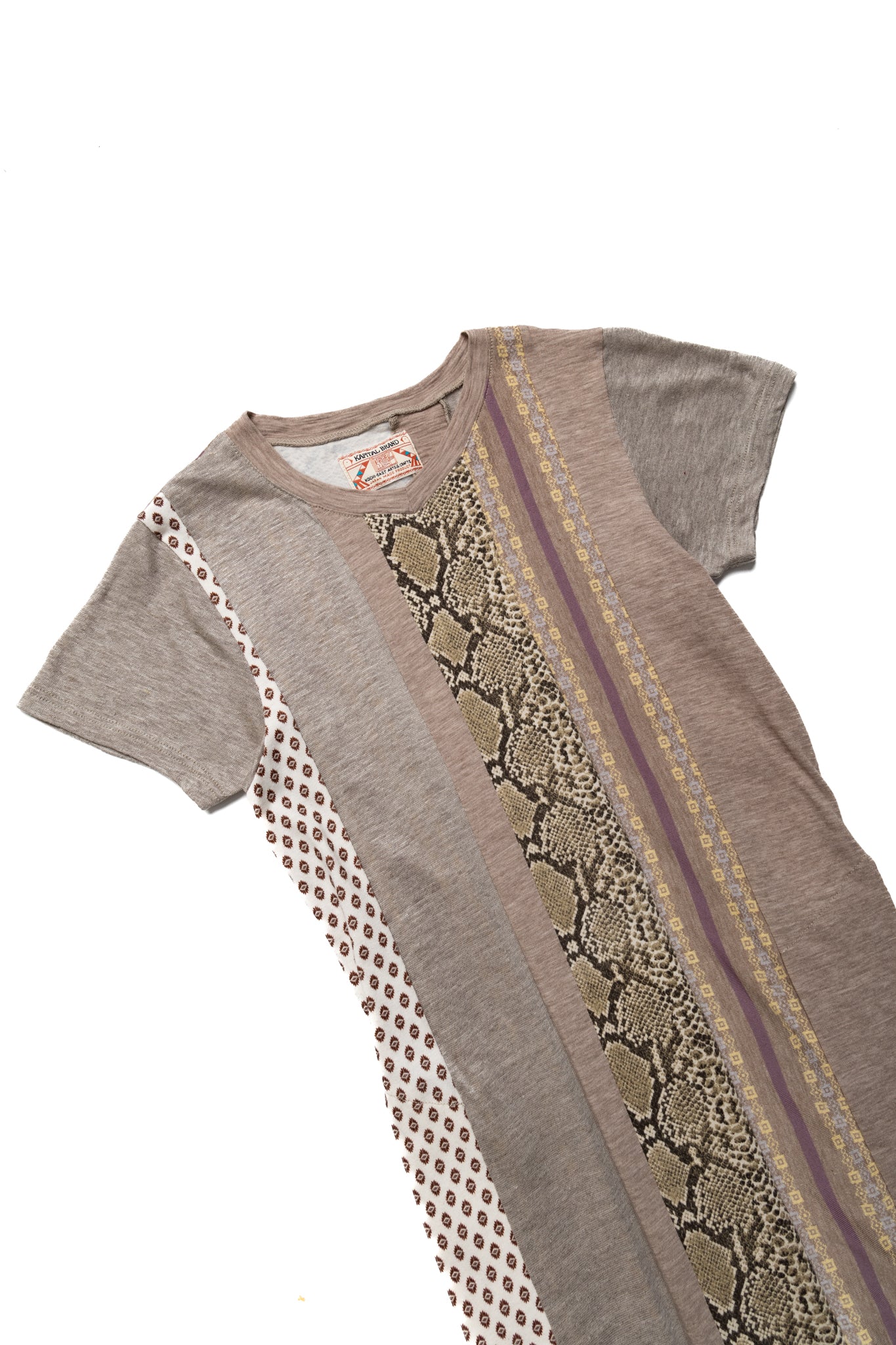 Jersey Patchwork HOI-AN T - Beige