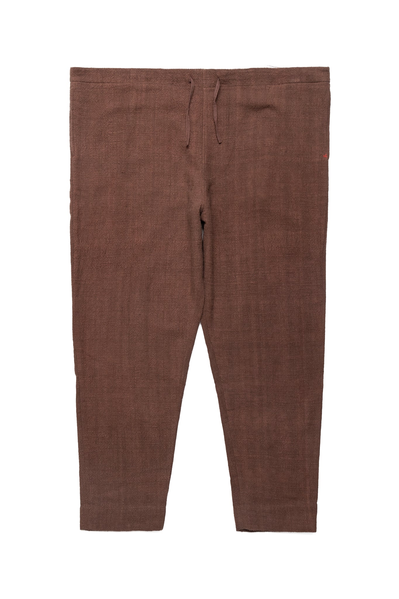 Burnt Umber Handspun String Unisex Pant