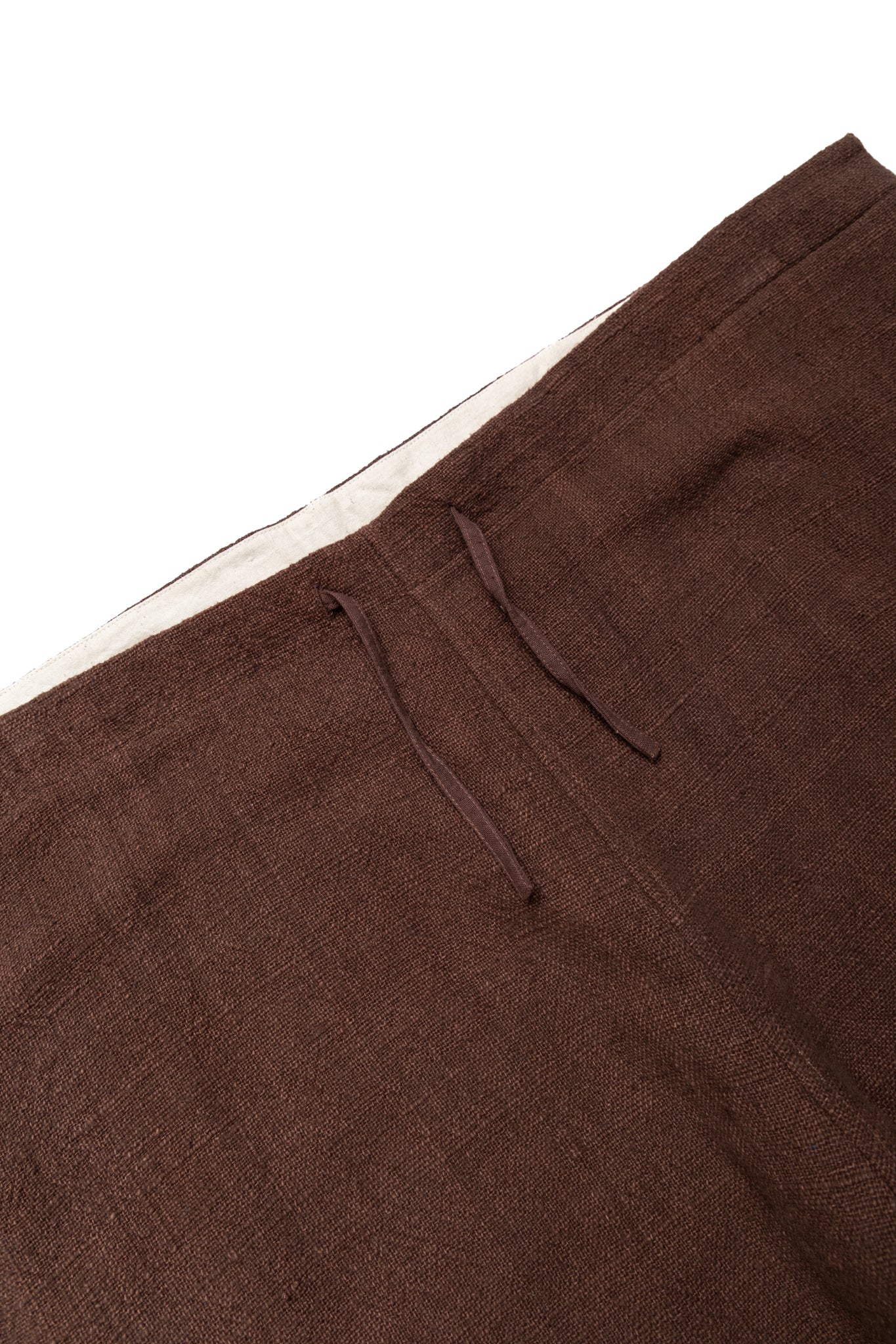 Burnt Umber Handspun String Unisex Pant