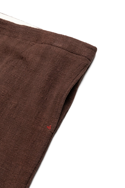 Burnt Umber Handspun String Unisex Pant