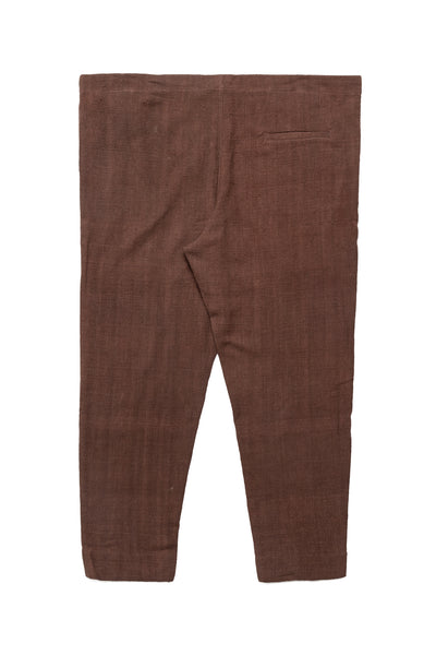 Burnt Umber Handspun String Unisex Pant