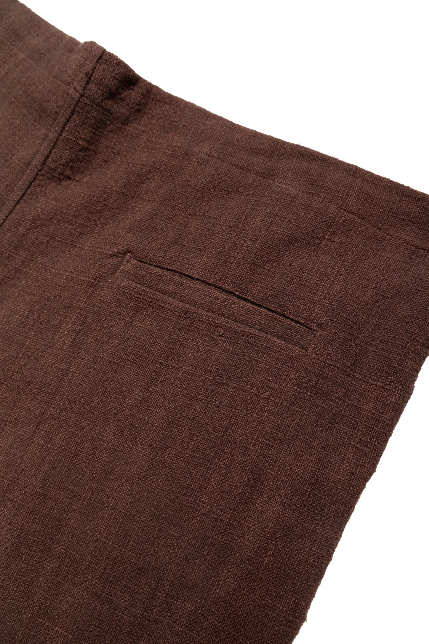 Burnt Umber Handspun String Unisex Pant