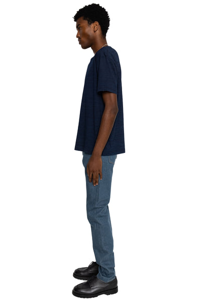 Indigo Jersey Crew Neck S/S T-shirt - Dark Indigo