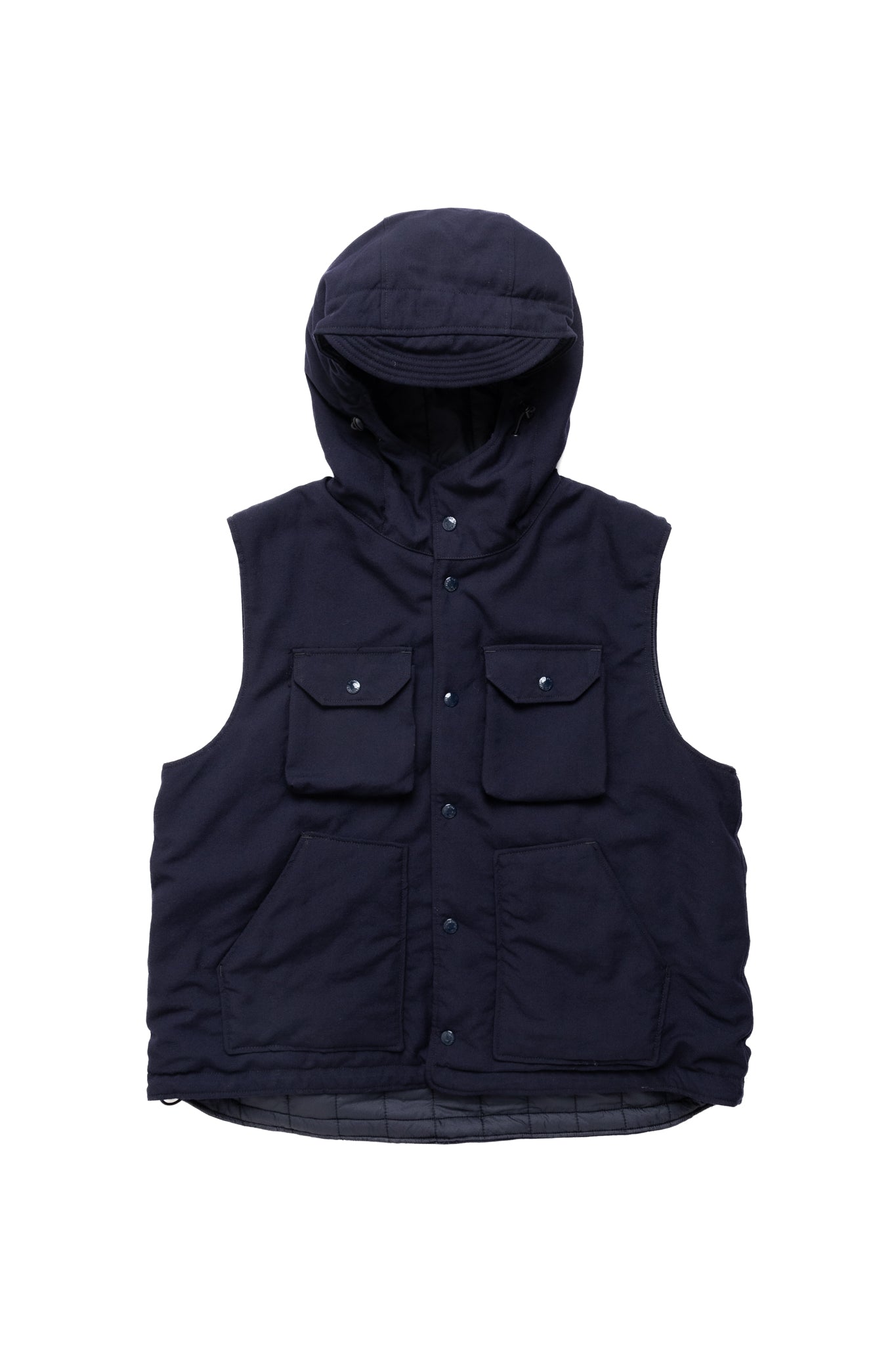 Field Vest Wool Uniform Serge - Dk. Navy