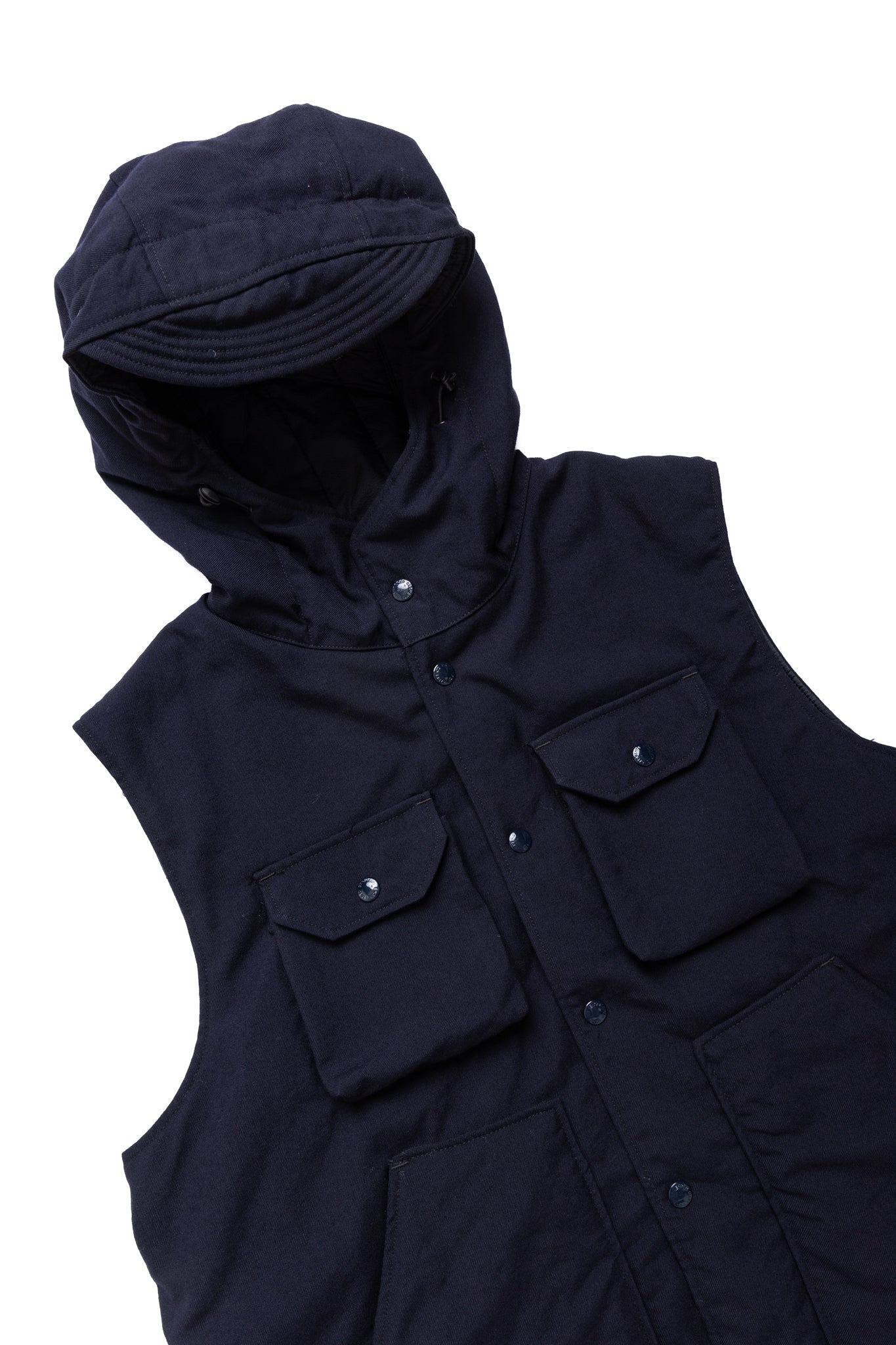 Field Vest Wool Uniform Serge - Dk. Navy