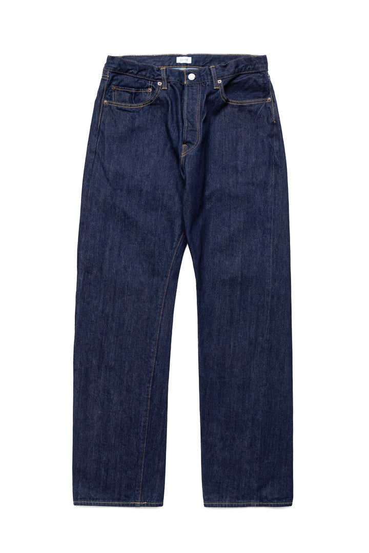 Straight 5 Pocket Pants - Rope Dyed Natural Indigo