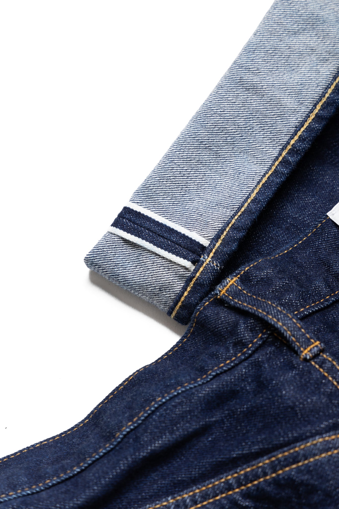 CIOTA Straight 5 Pocket Pants - Rope Dyed Natural Indigo (Selvedge)