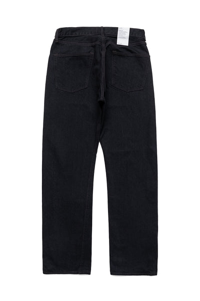 CIOTA Straight 5 Pocket Pants - Black (Back)