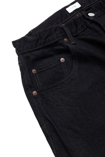 CIOTA Baggy 5 Pocket Pants - Black (Front Pocket)