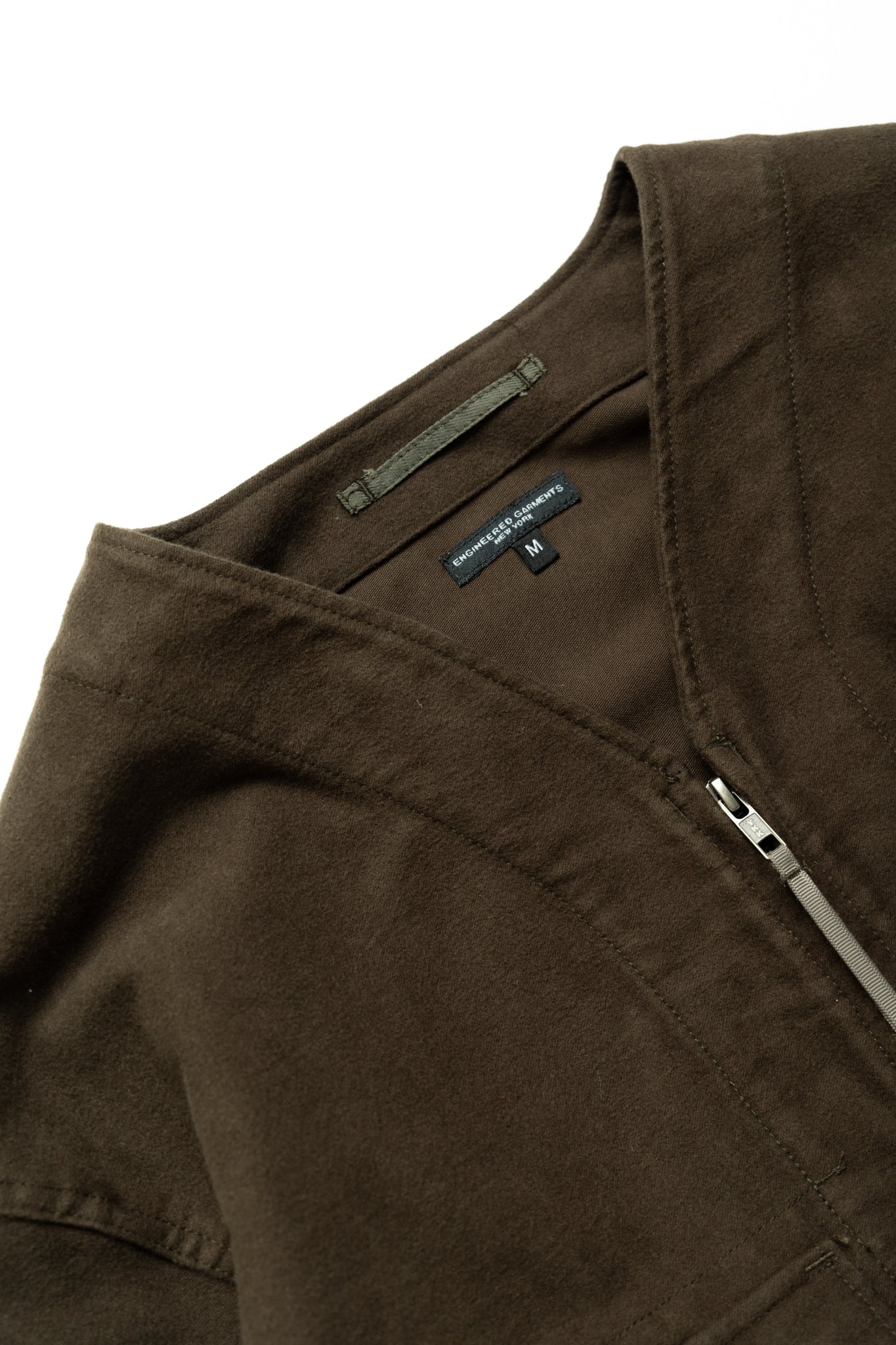 Shooting Jacket Cotton Moleskin - Olive