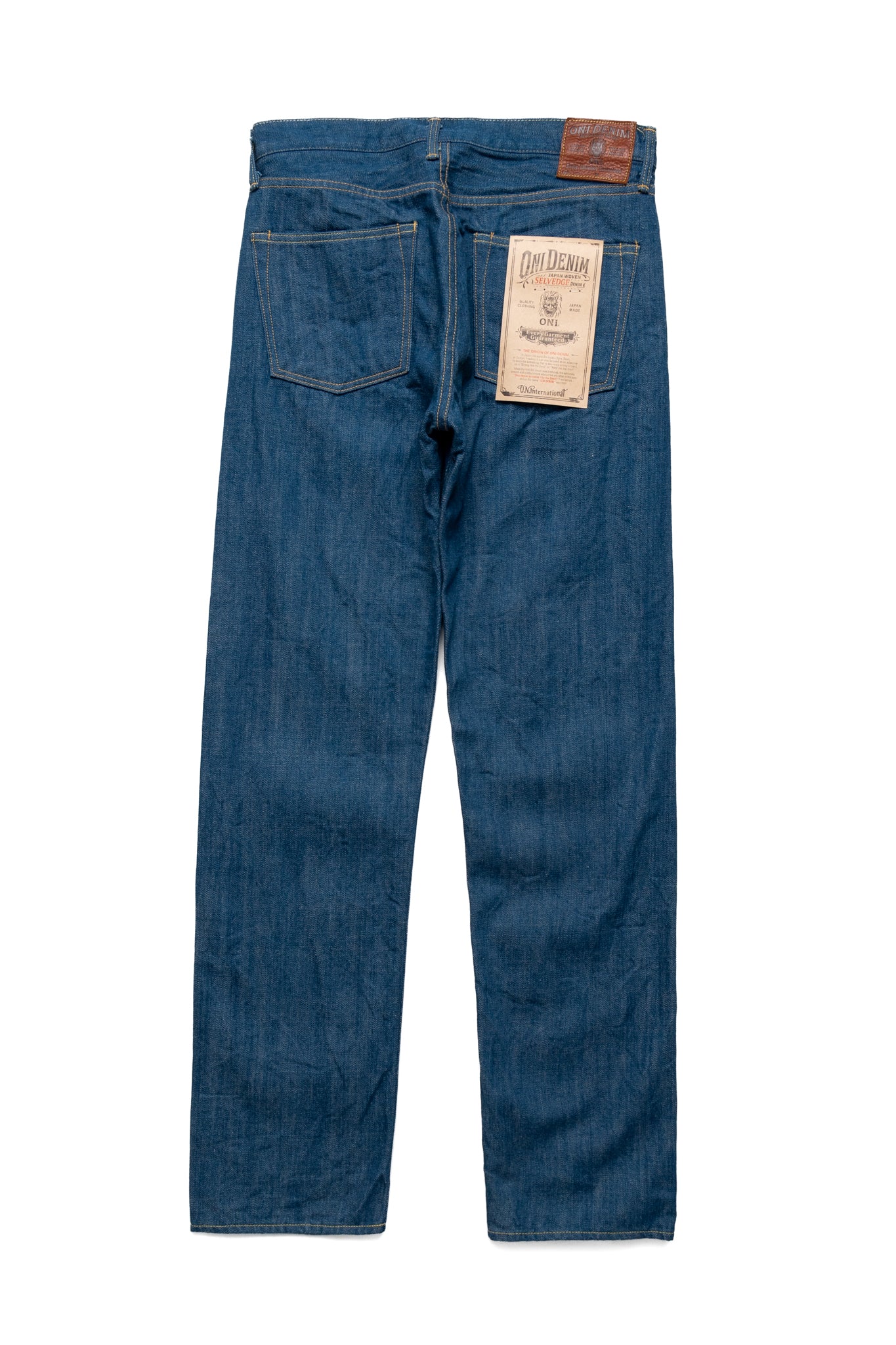 570-OFBD Classic Straight 13.7oz Old Faded Blue Denim