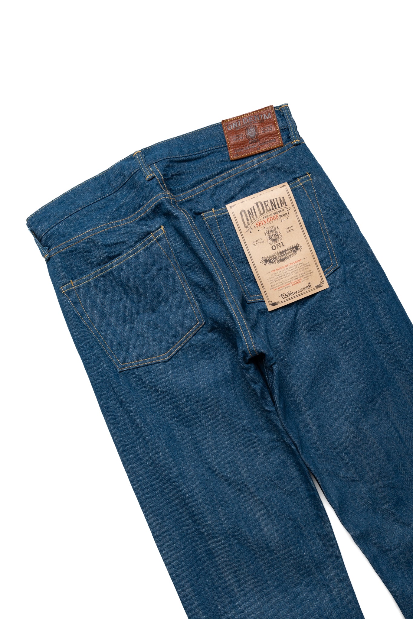 570-OFBD Classic Straight 13.7oz Old Faded Blue Denim