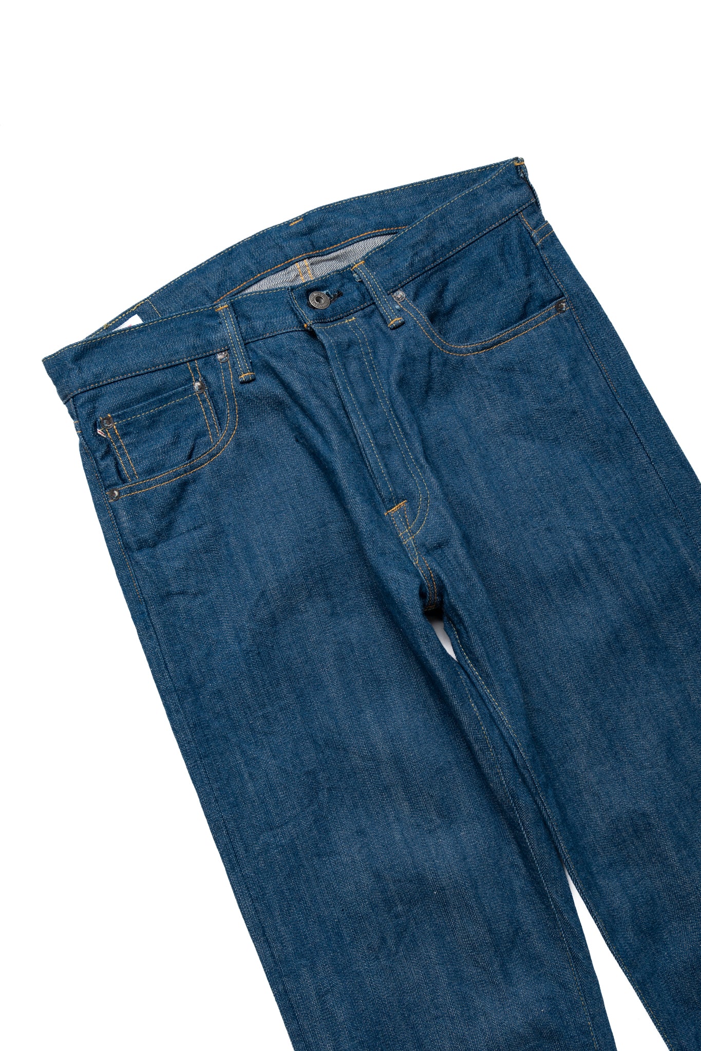 570-OFBD Classic Straight 13.7oz Old Faded Blue Denim