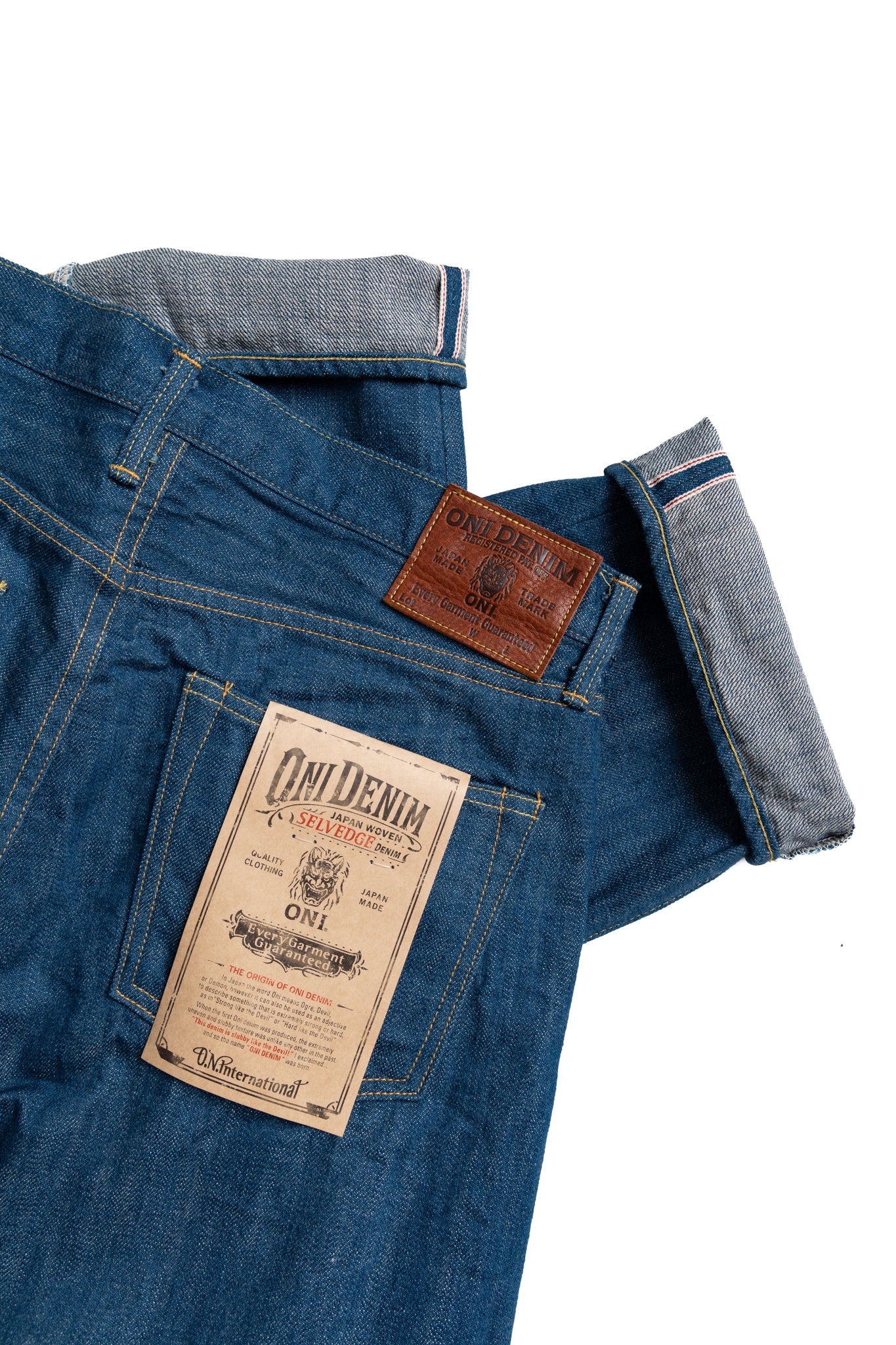 570-OFBD Classic Straight 13.7oz Old Faded Blue Denim