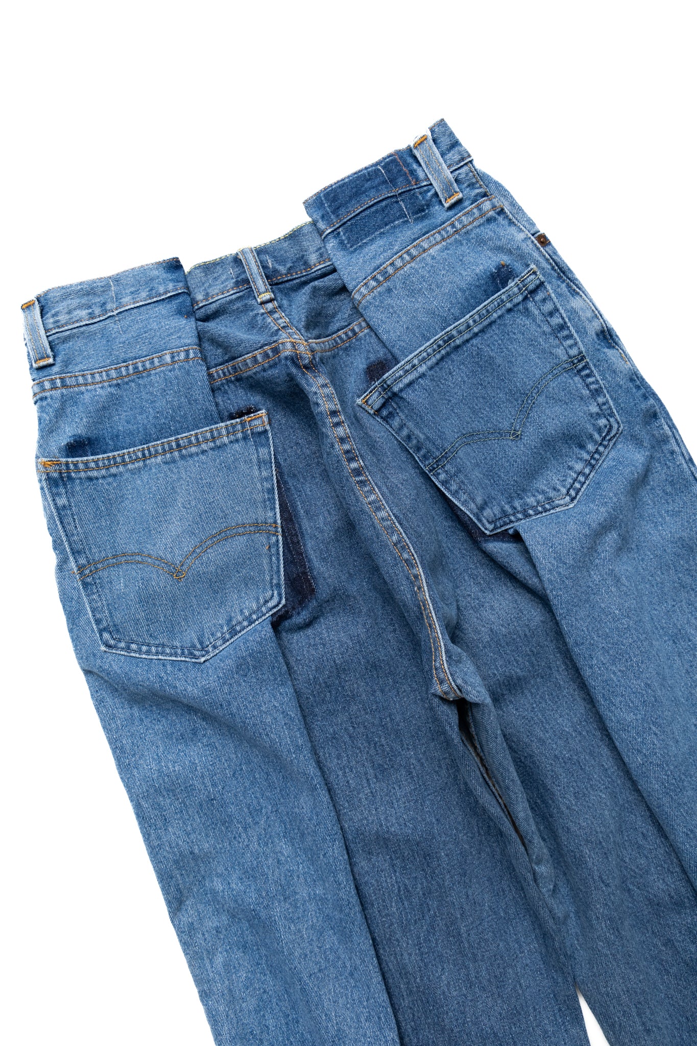 4 Tuck Jeans Blue - M (1)