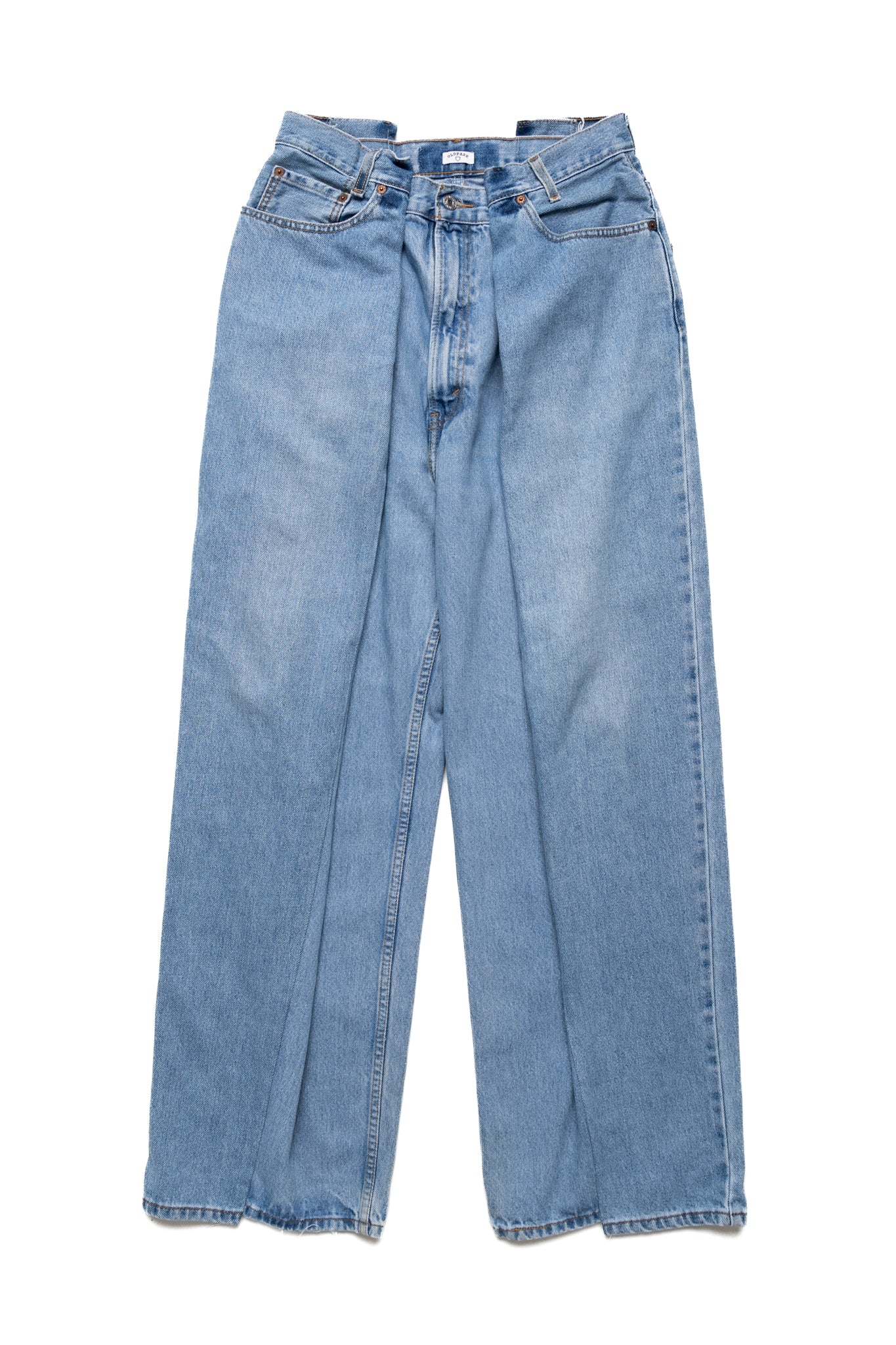 4 Tuck Jeans Blue - M (2)