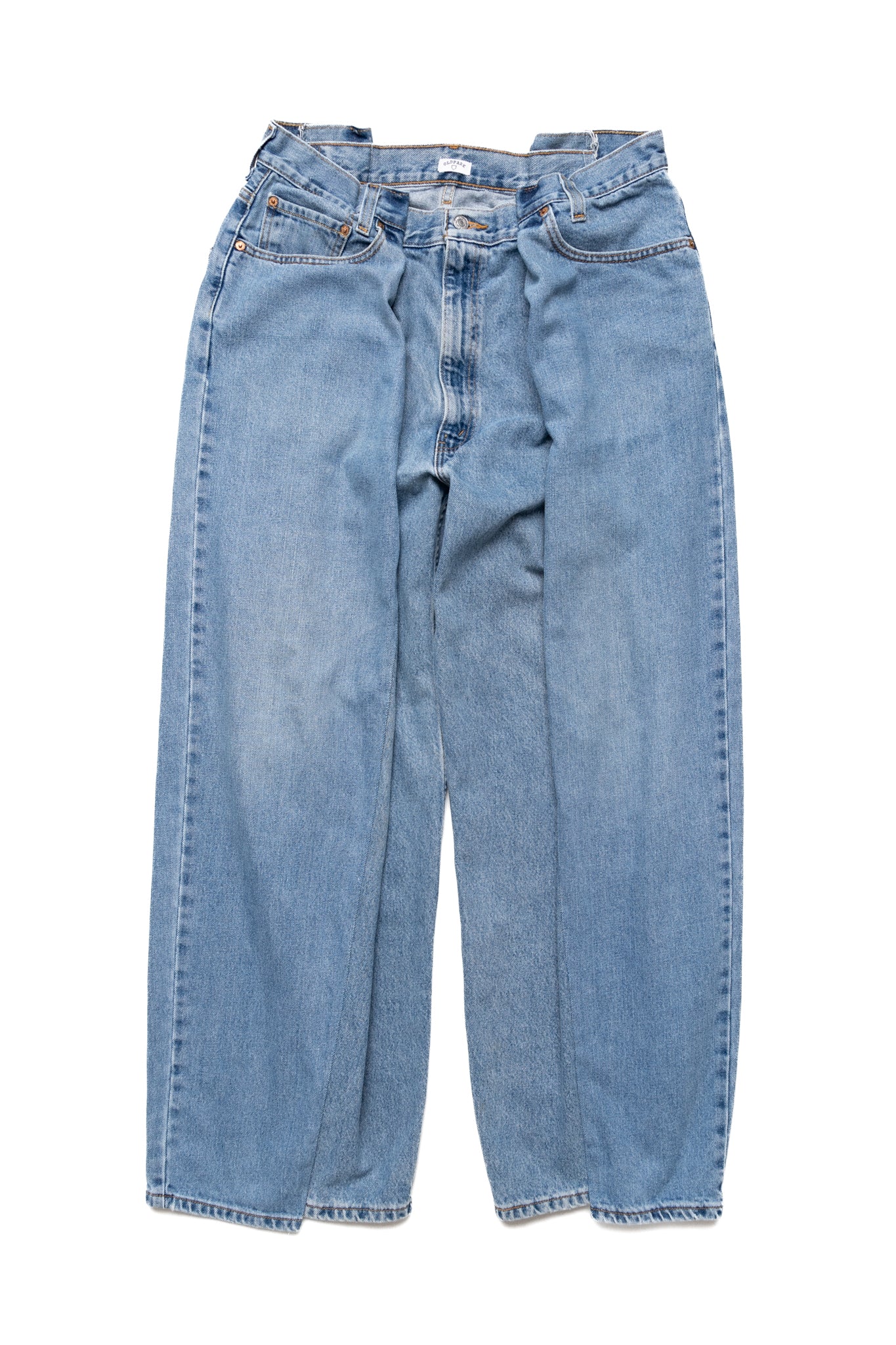 4 Tuck Jeans Blue - XL (1)