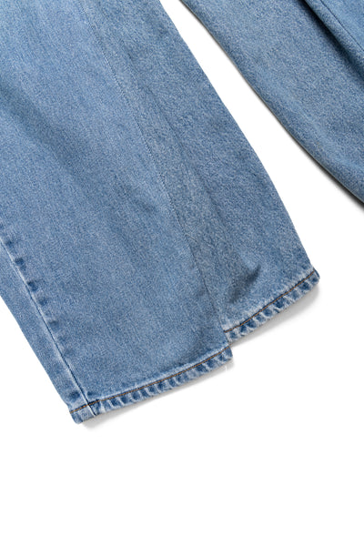 4 Tuck Jeans Blue - XL (1)