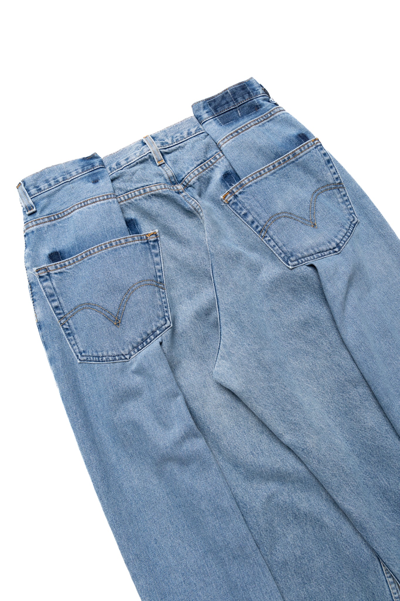 4 Tuck Jeans Blue - XL (1)