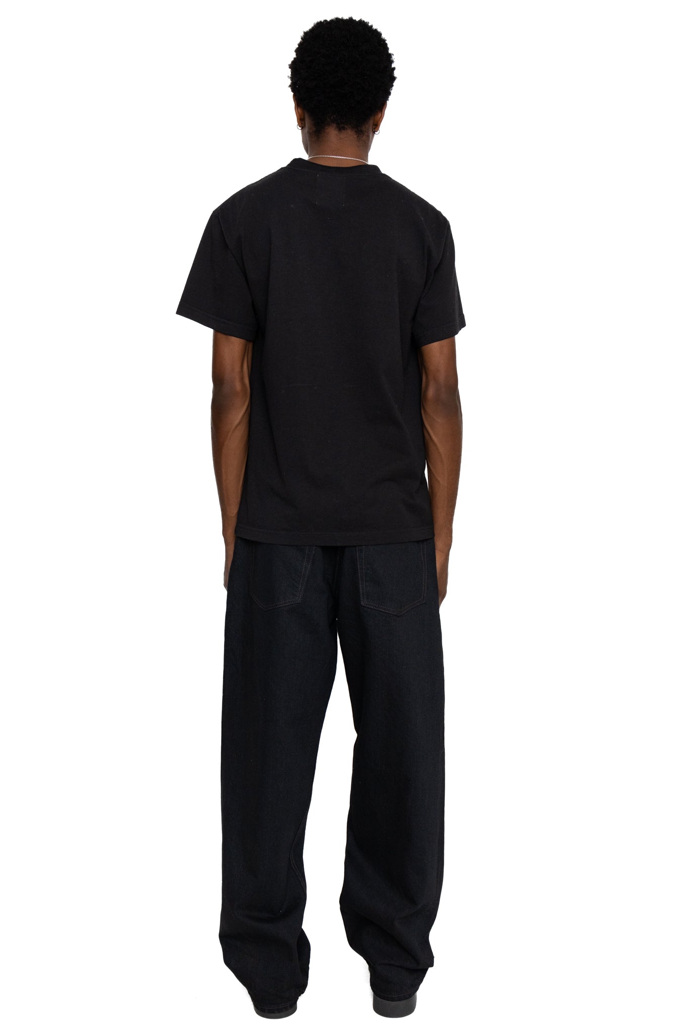 Baggy 5 Pocket Pants - Black